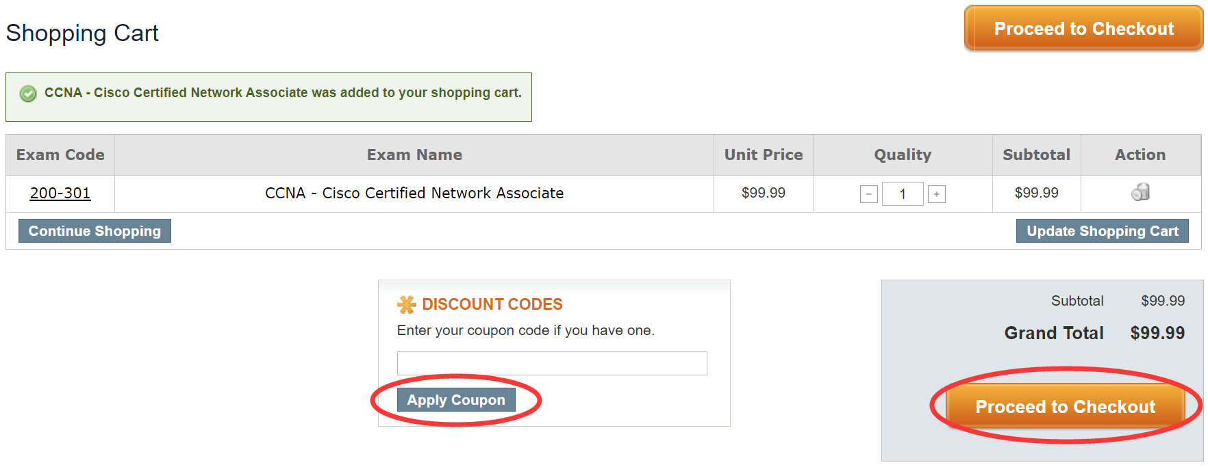 Shopping Cart